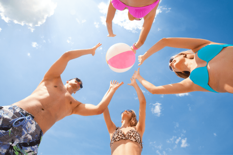 games to play at the beach