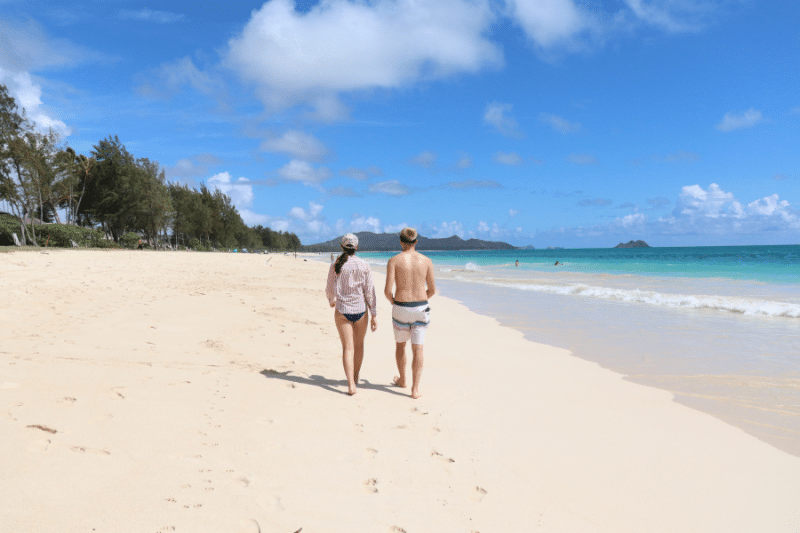 walking on the beach quotes