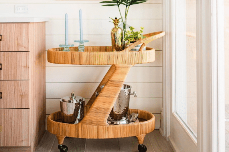 beach bar cart ideas