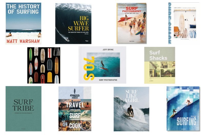 surf coffee table books