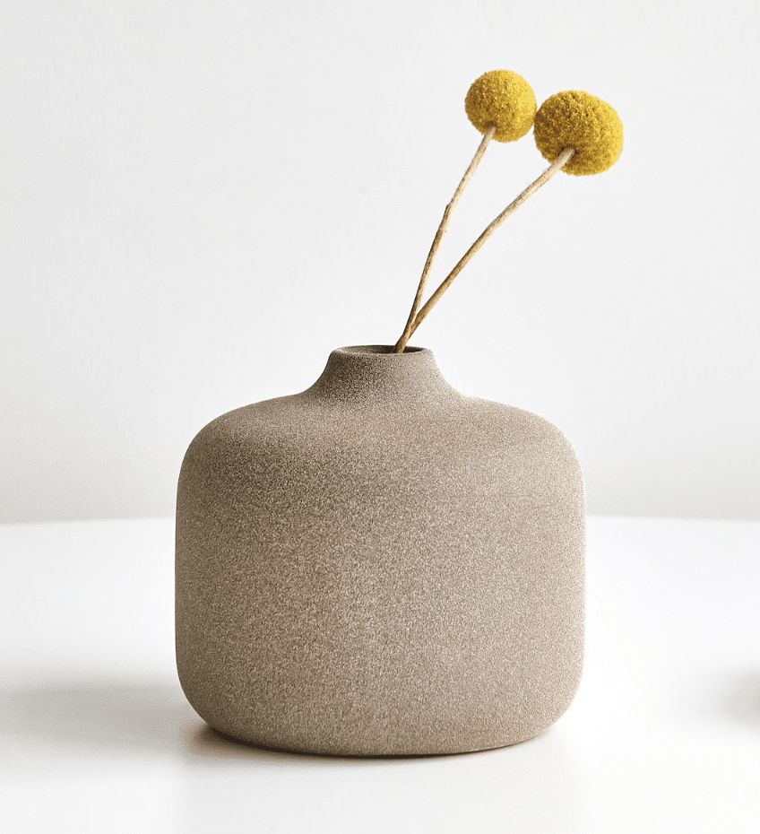 boho ceramic vase