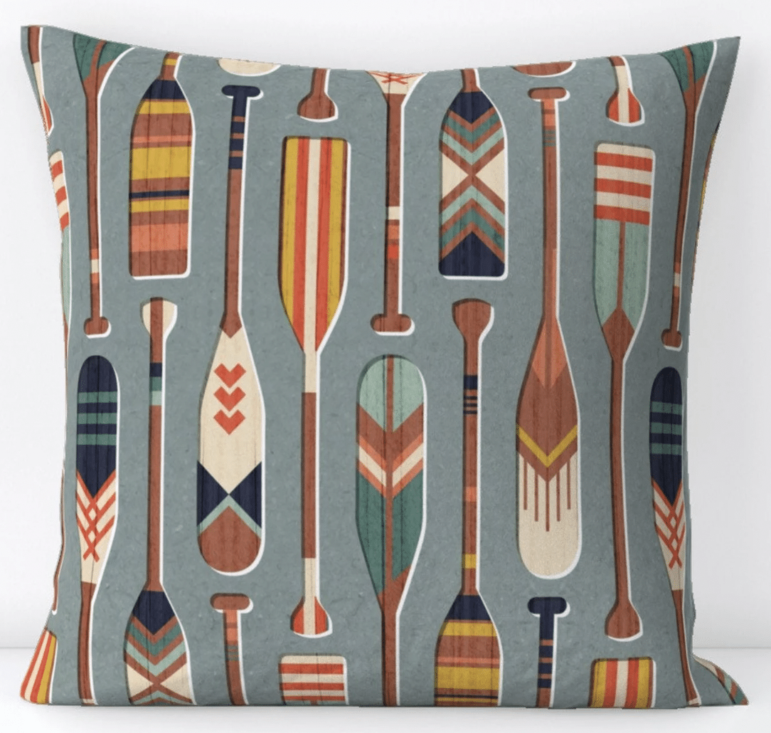 lake house throw pillow